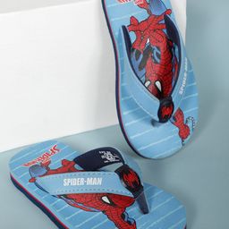 Kids Ville Boys Spiderman Printed Thong Flip Flops-54