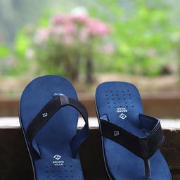 BRAND VILLA Men Rubber Thong Flip-Flops-image-95