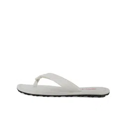 Sparx Men White & Red Thong Flip-Flops image 2
