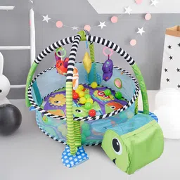 Baby Moo Infants Turtle Play Mat With Hanging Toys-29