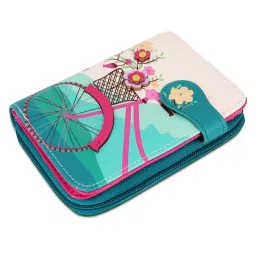 NFI Essentials PU Leather Printed Mini Credit Card Holder Organizer Wallet-picture-17