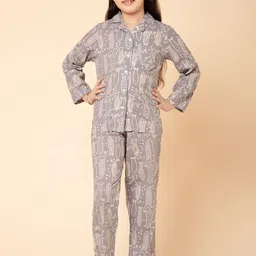 PICCOLO Girls Printed Night suit-image-87