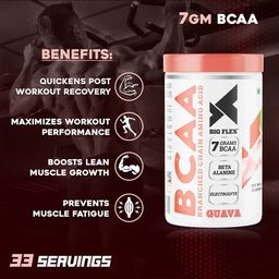 Big Flex BCAA,  0.88 lb  33 Servings  Guava  image 2