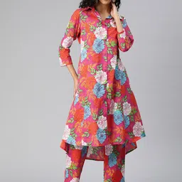 Readiprint Fashions Women Printed Pure Cotton Tunic with Palazzos-picture-44