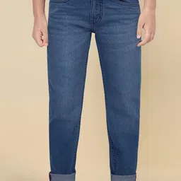 Allen Solly Junior Boys Slim Fit Mid-Rise Heavy Fade Clean Look Stretchable Jeans-picture-14
