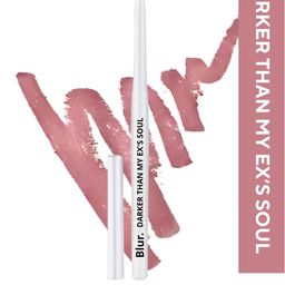 BLUR INDIA Darker Than My Ex's Soul Smudge Proof Kajal & Lip Liner 20 g - Nude Pink-66
