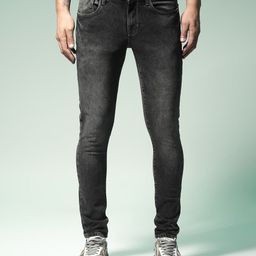 Flying Machine Men Black Jackson Skinny Fit Low-Rise Clean Look Stretchable Jeans-image-43