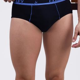 AMUL COMFY  Pack Of 3 Cotton Basic Briefs AC-CBRIOE-CB-NY-LBR-L-3PC-picture-2