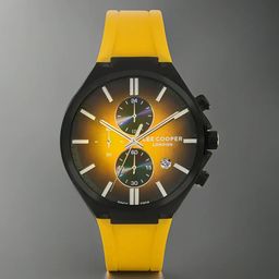 Lee Cooper Men Water Resistance Analogue Chronograph Watch LC07854.657-47