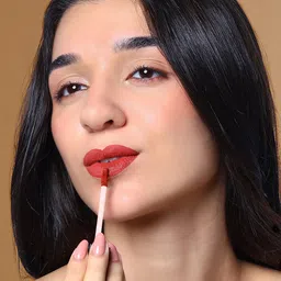 FLiCKA Set & Attack Transfer Proof Non Sticky Liquid Matte Lipstick 7ml - Walnut Wonder 10 image 3