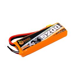 Orange 7.4V 5200mAh 35C 2S Lithium Polymer Battery Pack image 1