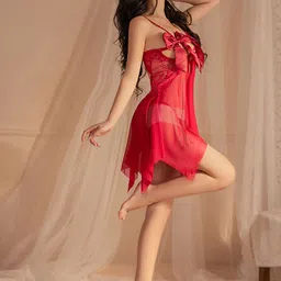 FIMBUL Net Baby Doll with High-Low image 2