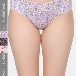 Amour Secret Pack Of 3 Printed Mid-Rise Hipster Briefs P201_Dpch_LPrnt_Lpch-image-67