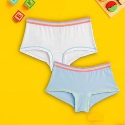 XY Life Girls Pack of 2 Primary Intellisoft Tencel Modal Briefs-image-8