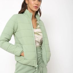 rio Zip-Front Quilted Jacket with Slip Pockets image 1