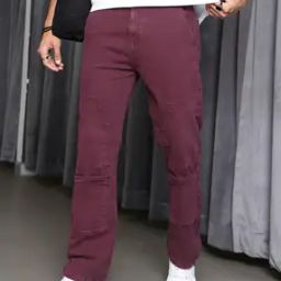 Shein Full Length Relaxed Jeans With Utility Pockets-image-36