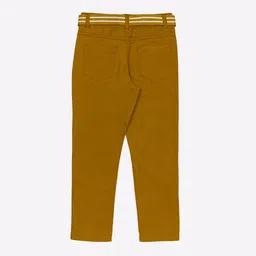 h by hamleys Flat-Front Trousers with Fabric Belt image 2