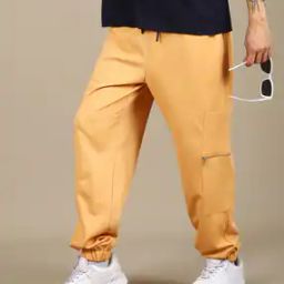 Shein Full Length Low Rise Joggers with Zip Pockets-picture-0