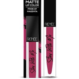 renee Stay with Me Matte Lip Color - Pride of Magenta image 2