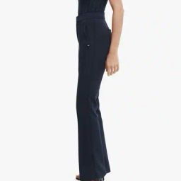 scotch & soda Flat-Front Flared Pants with Insert Pockets image 2