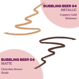 typsy beauty Twice The Fun 2 In 1 Eyeliner - 04 Bubbling Beer image 2