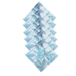 handicraft-palace Set of 6 Palm Tree Print Table Napkins image 2