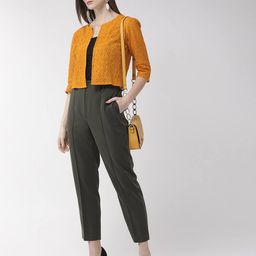 style quotient Crop Length Shrug with Open Front image 4