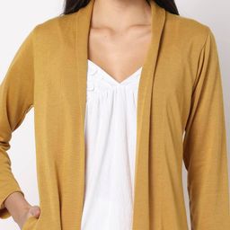 keiko Open-Front Shrug with Insert Pockets image 4