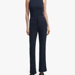 scotch & soda Flat-Front Flared Pants with Insert Pockets image 4