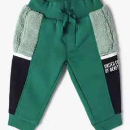 Boys Joggers with Contrast Panel-21