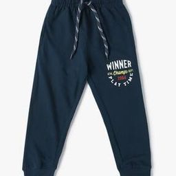 Boys Joggers with Typographic Print-picture-35