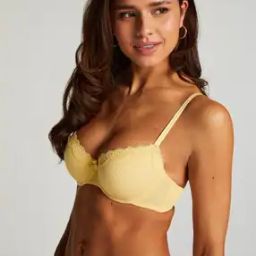 Women Lace Padded Underwired Bra-image-20