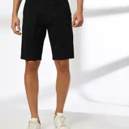 Men Seersucker Regular Fit City Shorts-image-57