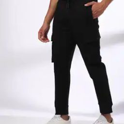 Men Structured Joggers with Drawstring Waist-picture-20