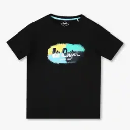 Boys Brand Print Regular Fit Round-Neck T-Shirt-image-67