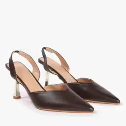 Slingback Stilletos with Pointed Toe-Shape-image-41