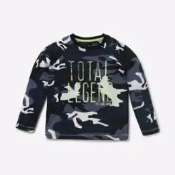 Camo Print Round-Neck T-shirt-image-43