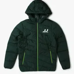 Boys Zip-Front Regular Fit Puffer Jacket-picture-7