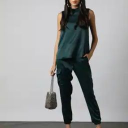 Women Utility Joggers with Tie-Up-image-13