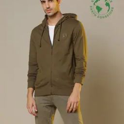 Zip-Front Hoodie with Insert Pockets-image-26