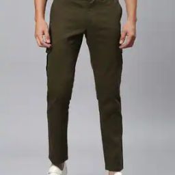 Cargo Chinos with Button Closure-image-37