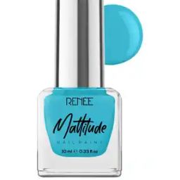 Cosmetics Mattitude Nail Paint - Azure Blu-24