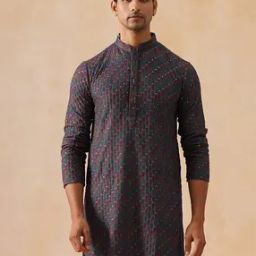 jompers Men Regular Fit Short Kurta-picture-16
