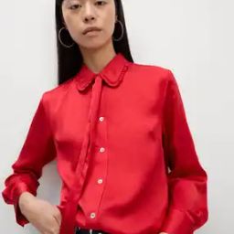 Women Regular Fit Shirt with Spread Collar-image-63