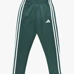 Boys Striped Straight Track Pants with Insert Pockets-picture-3