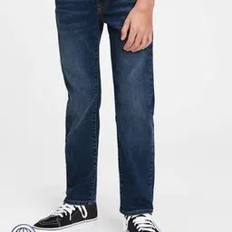 Boys Mid-Wash Straight Fit Jeans-picture-46