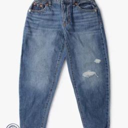 Girls Barrel Mid-Wash Ribbed Jeans-image-69