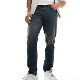 Men Mid Washed Slim Fit Jeans-image-67