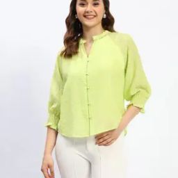 Women Checked Relaxed Fit Top-image-23