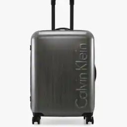 Unisex Brand Embossed Vision Cabin Trolley Bag-48